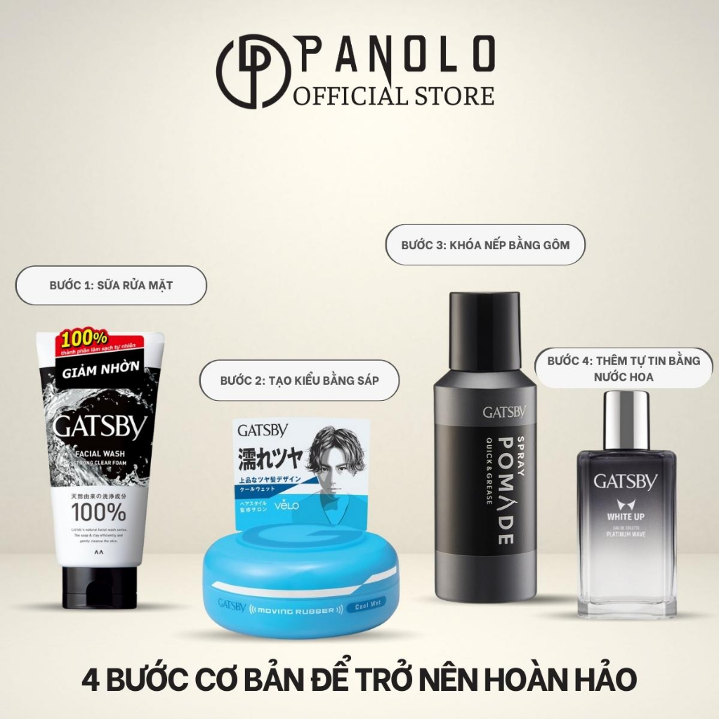 Keo Xịt Tóc Tạo Kiểu Gatsby Hair Styling Spray Pomade 150ml