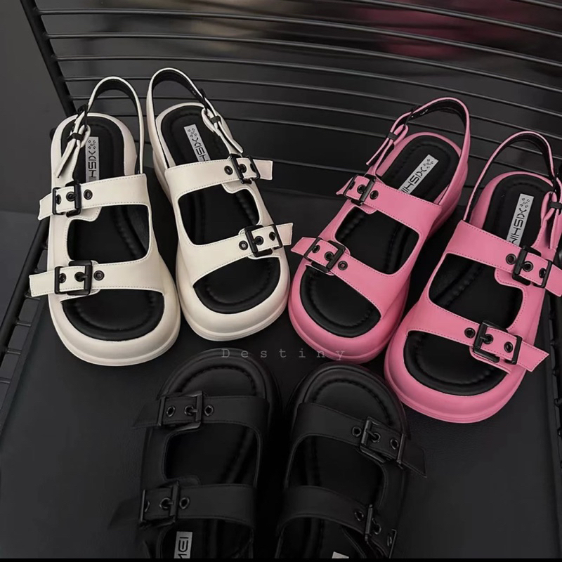 Sandal bánh mì đế 6cm