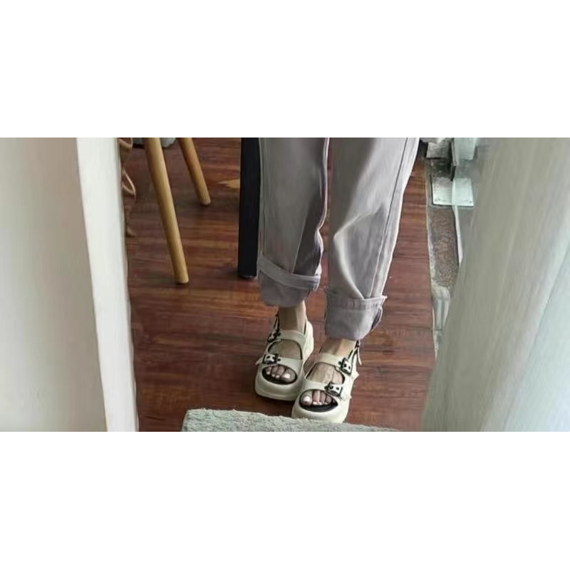 Sandal bánh mì đế 6cm