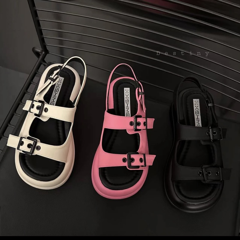 Sandal bánh mì đế 6cm