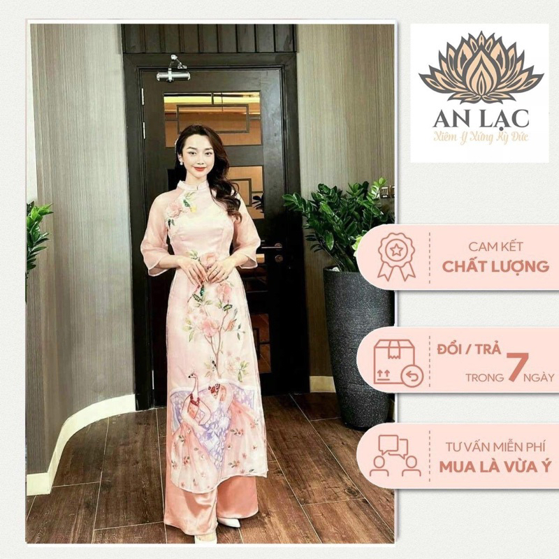 Áo dài Mộc Hương tiểu thư sang chảnh phù hợp các nàng diện nhiều dịp An Lạc