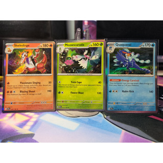 Combo 3 Thẻ Pokemon 3 Pokemon Starter Cấp 3 - Holo rare
