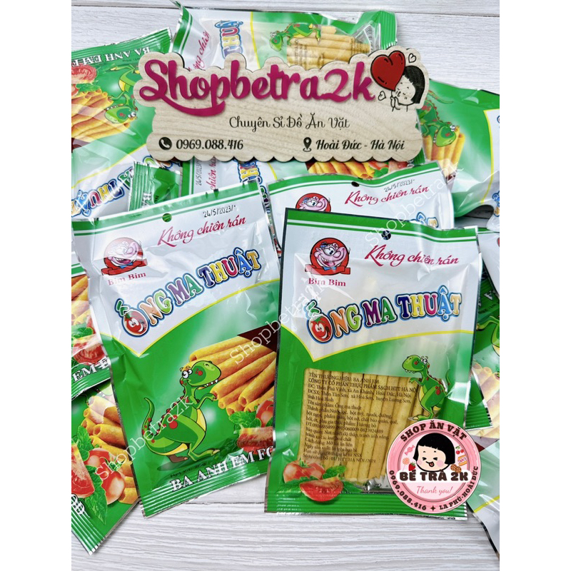 Snack ống ma thuật siêu ngon [Sỉ 60gói]