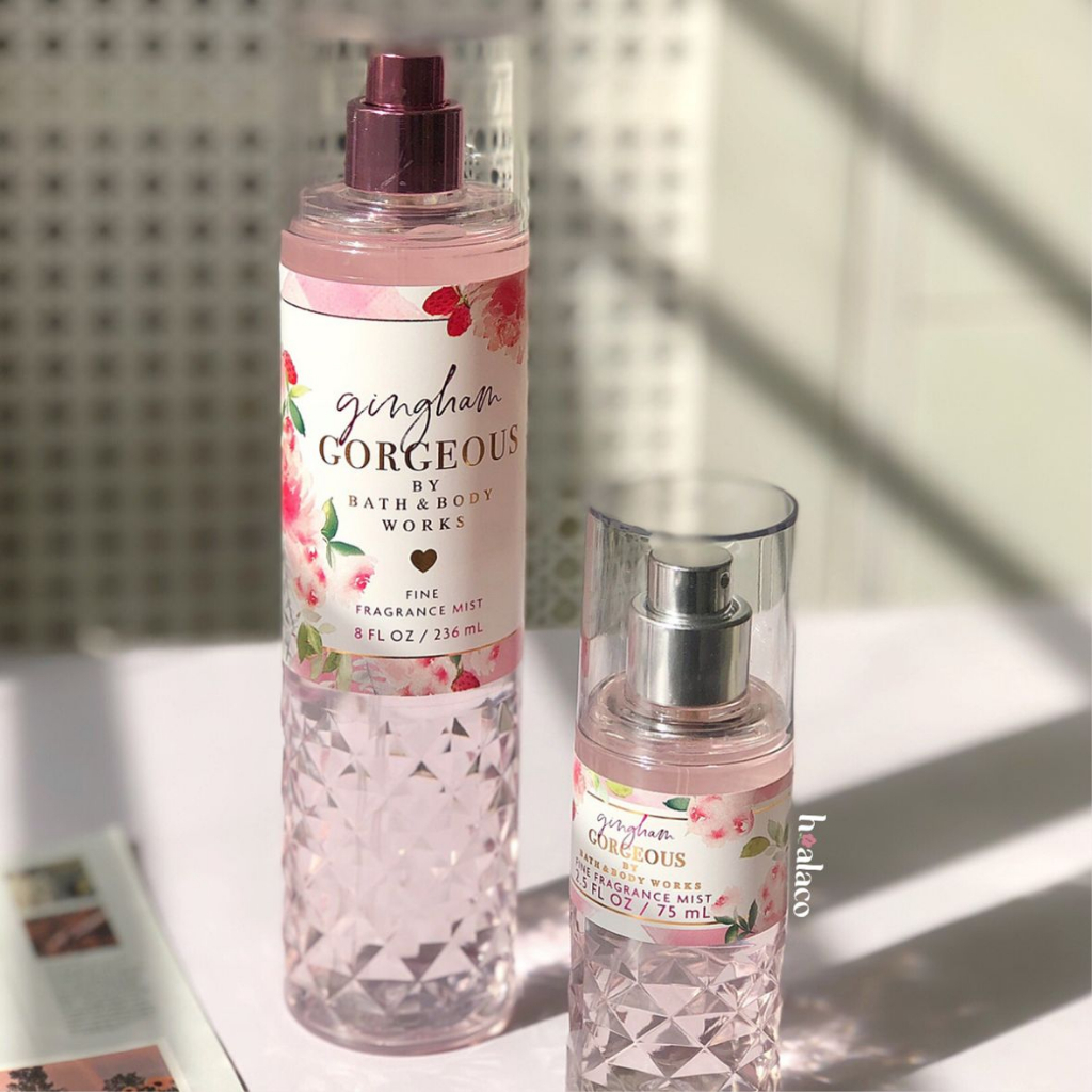 XỊT THƠM TOÀN THÂN BODY MIST GINGHAM GORGEOUS - Bath & Body Works