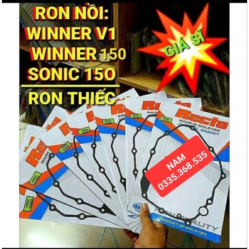 Ron nồi,ron col,ron côn winner v1,sonic 150 chất liệu thép tái sử dụng đuoc nhiều lần