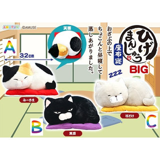 Hige Manjyu Ngủ Trên Thảm Big 2023 Chính Hãng Gấu Bông Nhật Amuse Authentic