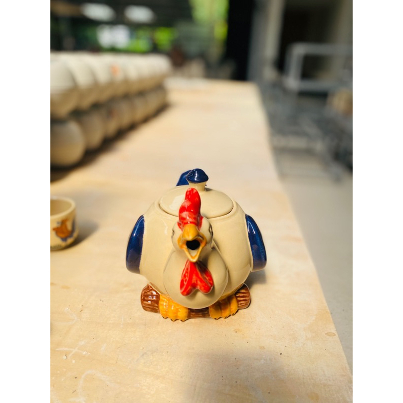 Ấm Gà Gốm Sứ Bình Dương 750ml