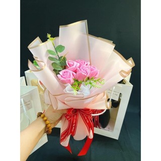 Cốt cắm hoa 1- 3-5 bông sáp giấy xốp hàn( cốt chưa có hoa)