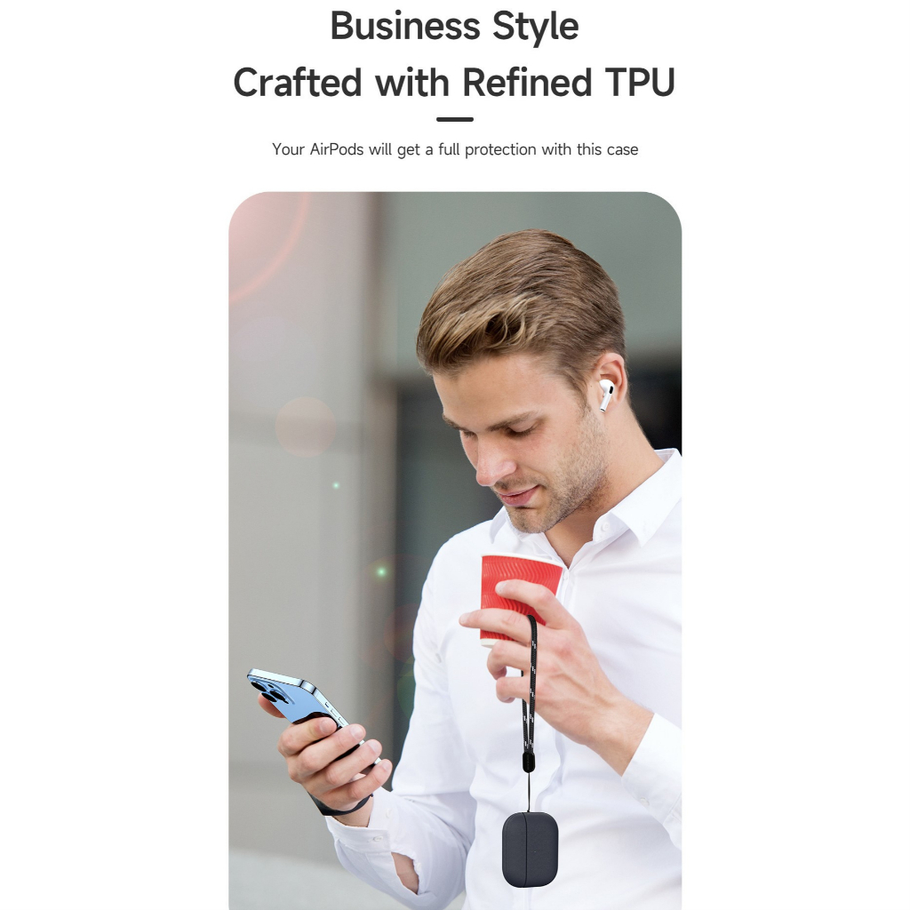 Case Dux Ducis Plen TPU cho Airpods Pro 2/ Airpods Pro