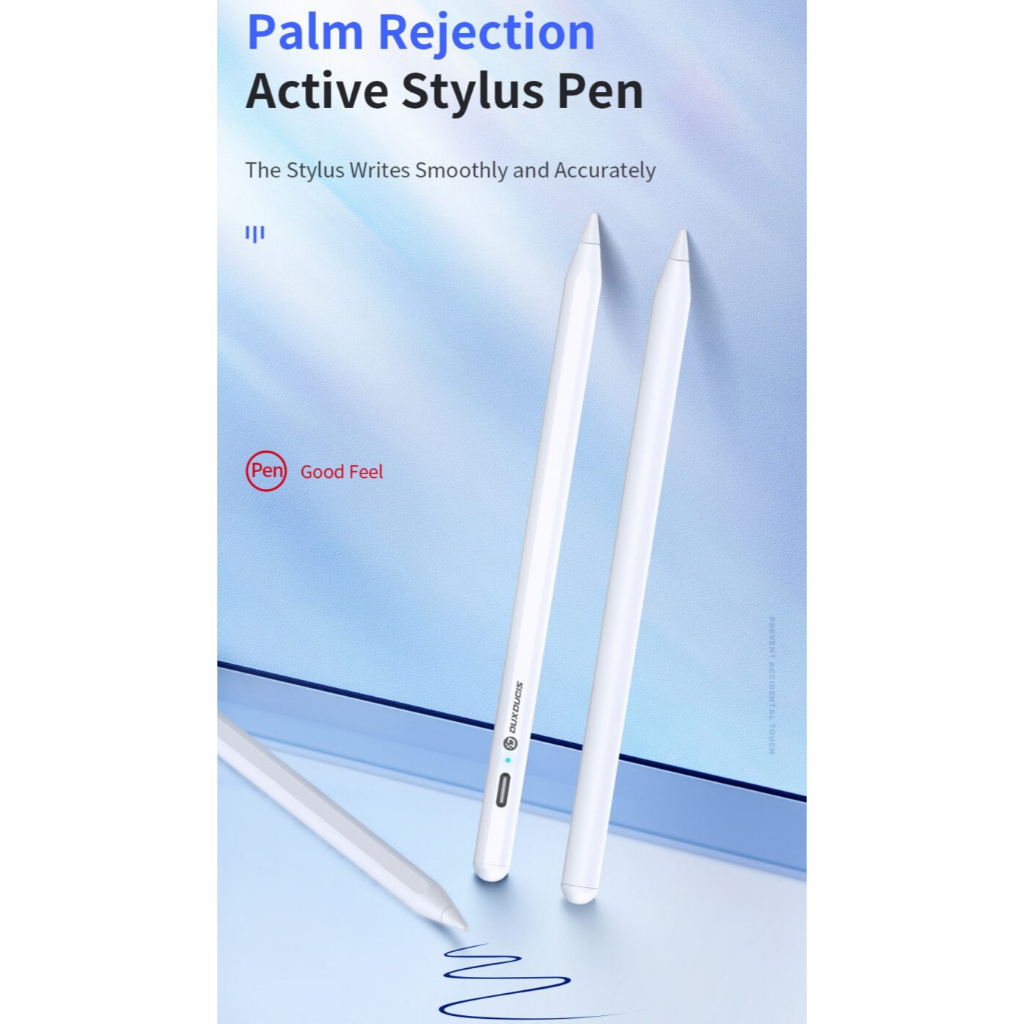 Bút cảm ứng Dux Dicis Palm Rejection Stylus Pen cho iPad Pro/ Ipad Air/ Ipad Mini/ Ipad Gen 6,7,8,9,10