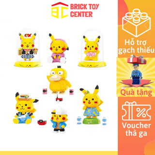 Đồ chơi lắp ráp Pikachu LP 210629-32 đồ chơi mô hình Pokemon tạo dáng trang phục dễ thương