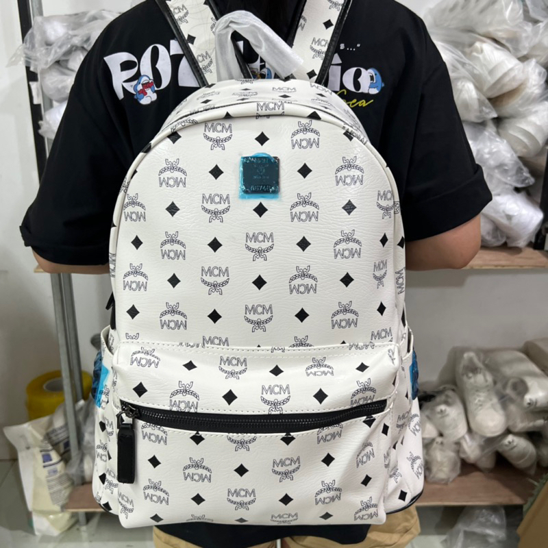 Balo MCM da cao cấp size 40 hot trend  size  l