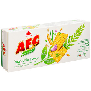 Bánh AFC vị rau, vị lúa mì