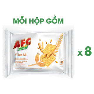 Bánh AFC vị rau, vị lúa mì