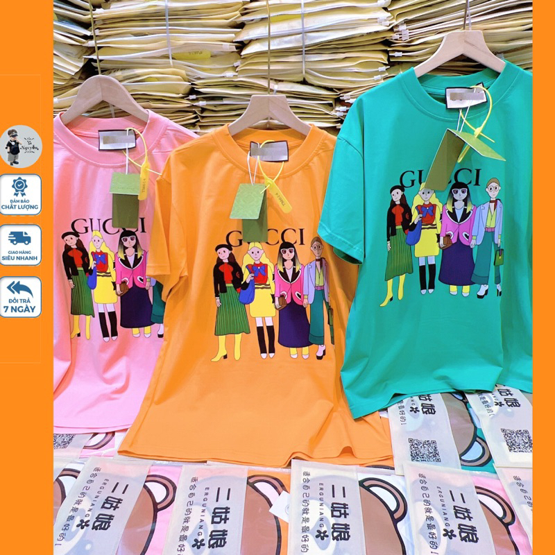 Áo Thun, Áo Phông QC cao cấp túi zip Full tag sườn chất cotton mềm mịn mát lịm, và các mẫu khác nhau from rộng 40-70kg