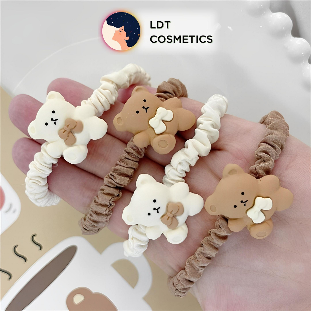 Dây buộc tóc hình thú siêu dễ thương