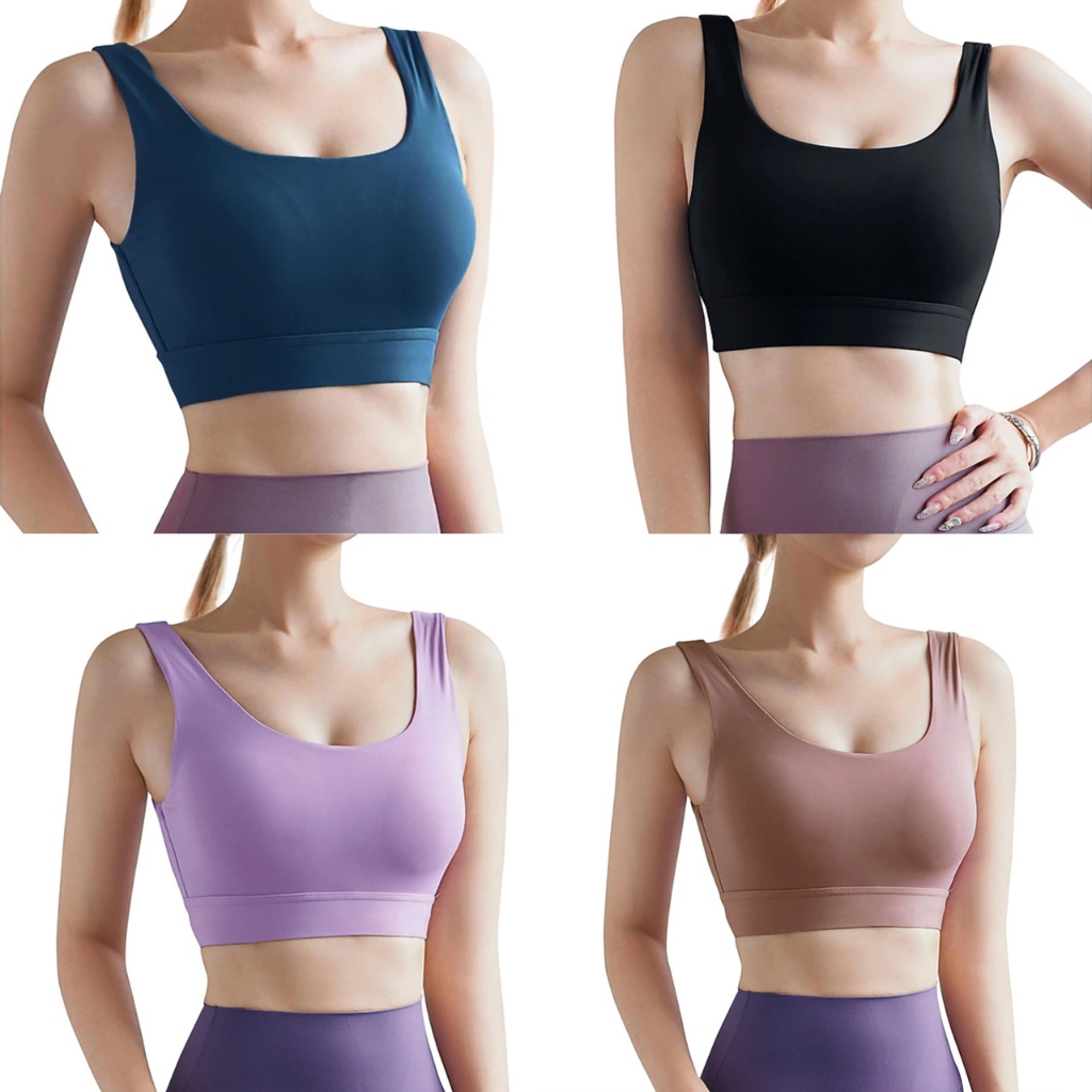 Áo Bra Thể Thao Nữ Có Mút Ngực Reeta Basic Tập Gym,Yoga Nhiều Màu Chất Vải Co Dãn,Thoáng Khí - A2212