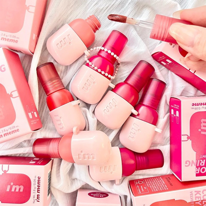 Son Kem Lì Im Meme Color Key Ring Velvet Tint