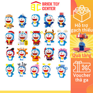 Đồ chơi lắp ráp Doraemon mô hình nhân vật hoạt hình mèo máy thông minh đến từ tương lai đồ chơi mô hình dễ thương