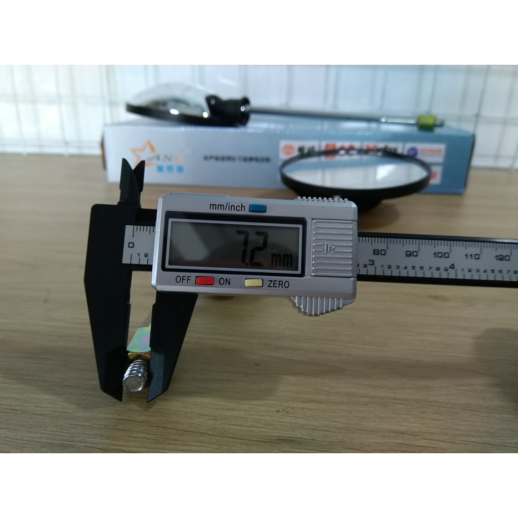 GƯƠNG TRÒN INOX 8MM XE MÁY ĐIỆN XE GẮN MÁY