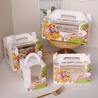 Hộp quà 1-6, hộp đựng bánh cupcake 1-6