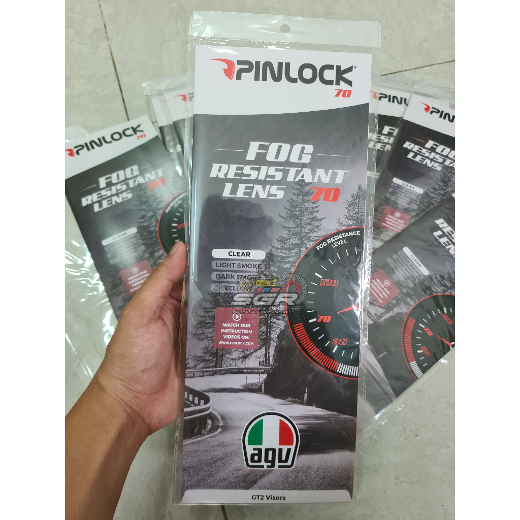 Pinlock chống động sương kính bảo hiểm Race 3 Pista, Corsa