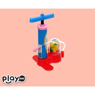 Kẹo ngậm kèm bơm bong bóng Play More - Bộ 10g
