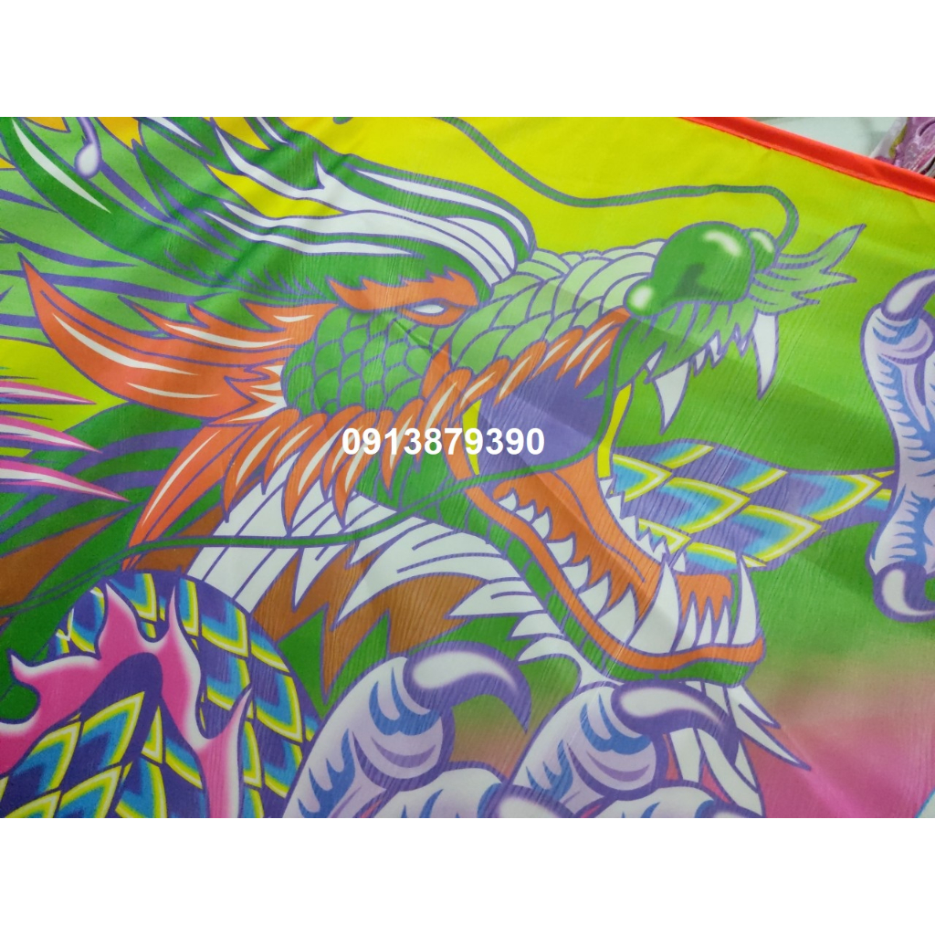 Diều rồng 3 đầu đại 2.45m tặng tay cầm và 50m dây