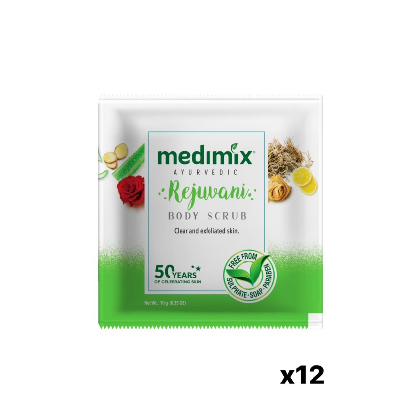 Set 12 Tẩy tế bào chết Medimix Rejuvani 10g/gói