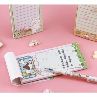 Tập giấy note 50 tờ nhiều mẫu đẹp