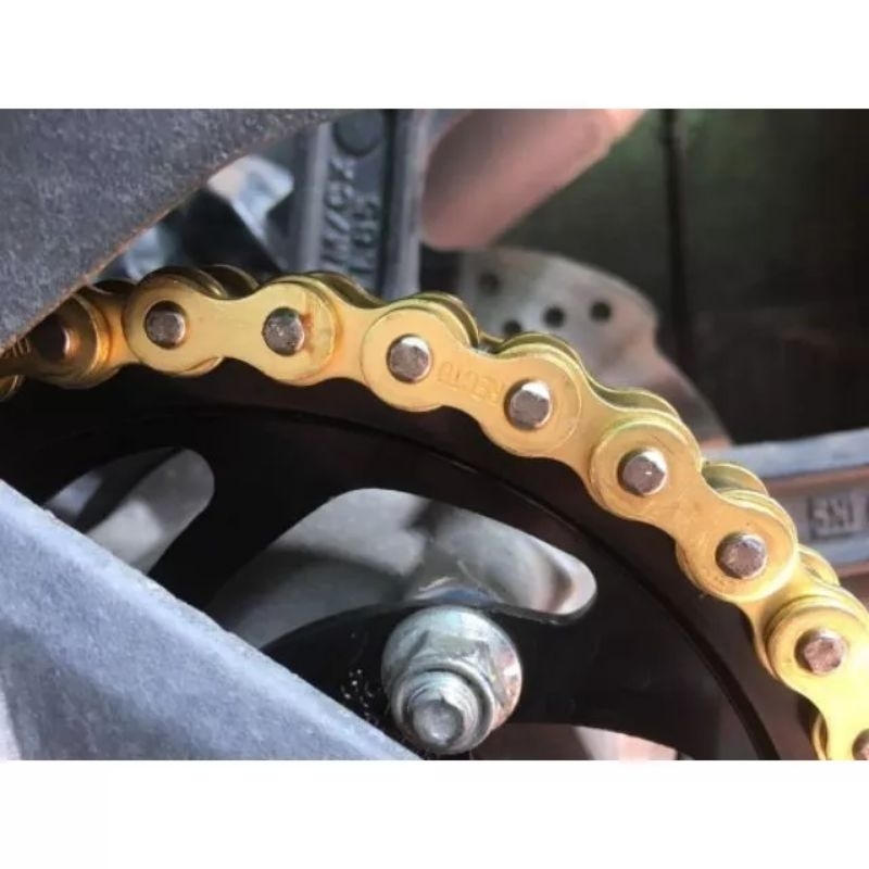 Nhông sên dĩa winner x,winner 150,sonic 150,cbr150 cùi dĩa 4 lỗ 36,37,38,39,40,41,42,43,45 sên vàng recto chính hãng