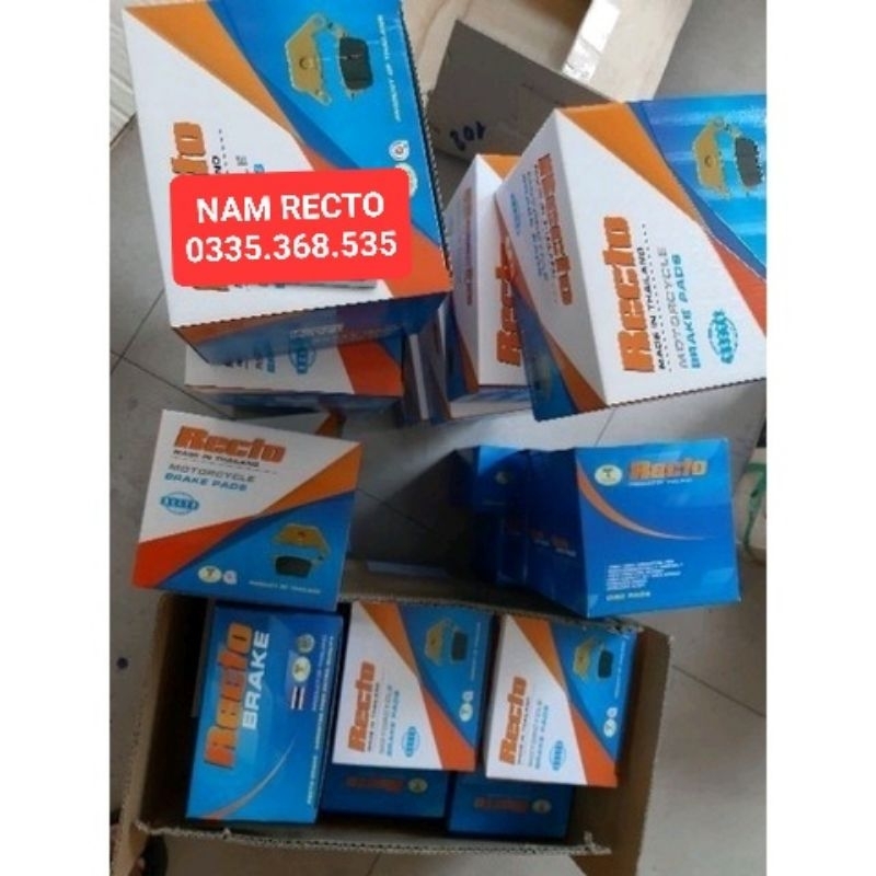 Bố thắng đĩa winner x,winner 150,sonic 150 chính hãng Recto Thailand