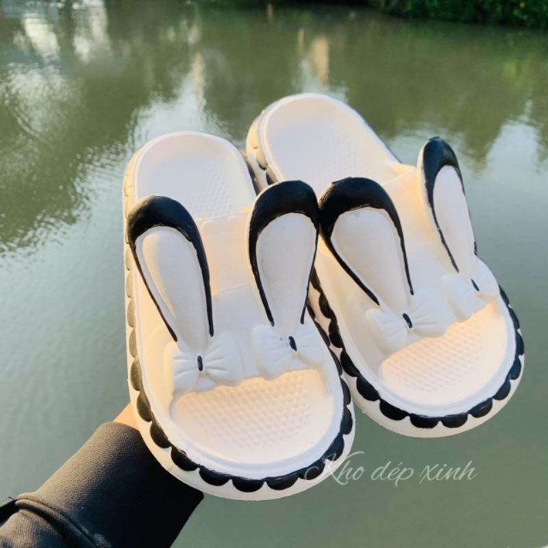 Dép Nữ Tai Thỏ Đủ màu sắc cute dễ thương