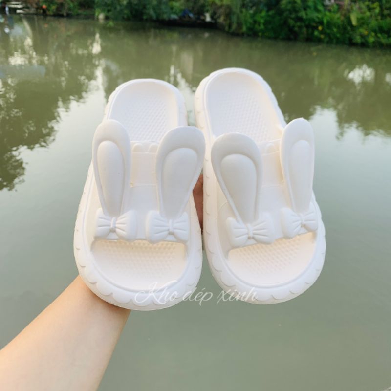 Dép Nữ Tai Thỏ Đủ màu sắc cute dễ thương