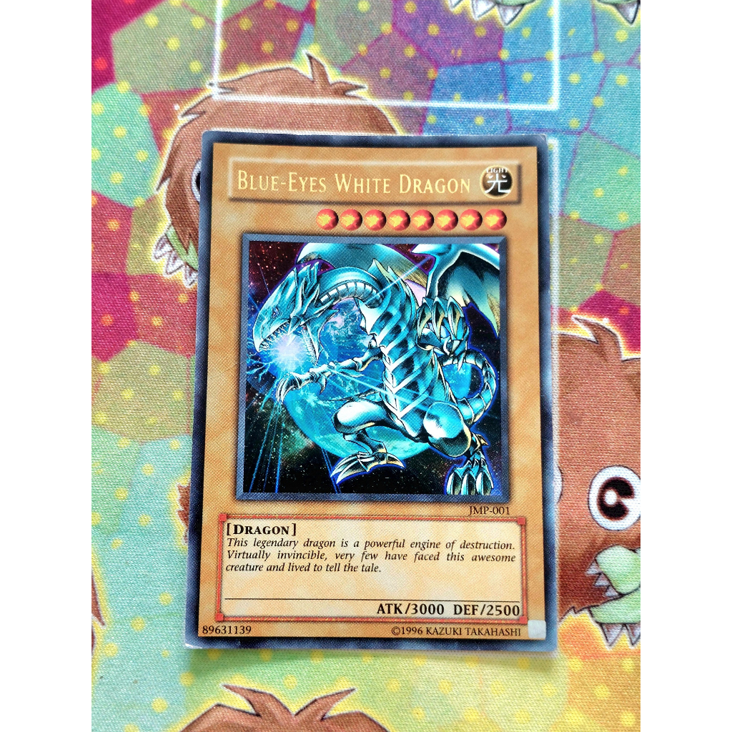 Thẻ Bài Mint90 Yugioh Monster Blue-Eyes White Dragon - JMP-001 - Ultra Rare