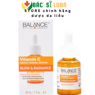 Serum Balance Active Formula Vitamin C Sáng Da 30ml Vitamin C Brightening Serum Glow & Radiance