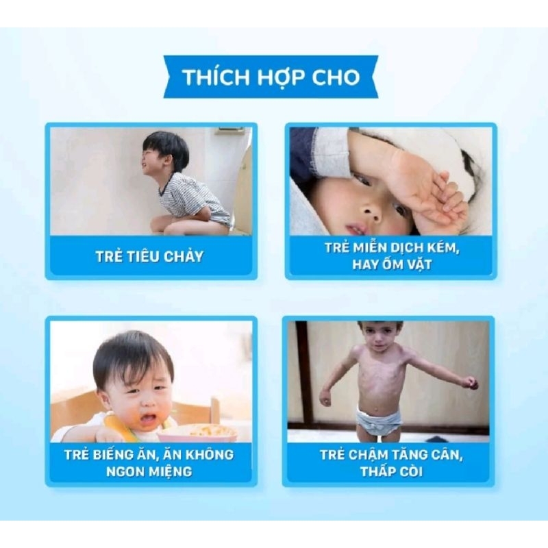 NovoZinC bổ sung kẽm hữu cơ giúp trẻ ăn ngon, tiêu hóa tốt, tăng sức đề kháng