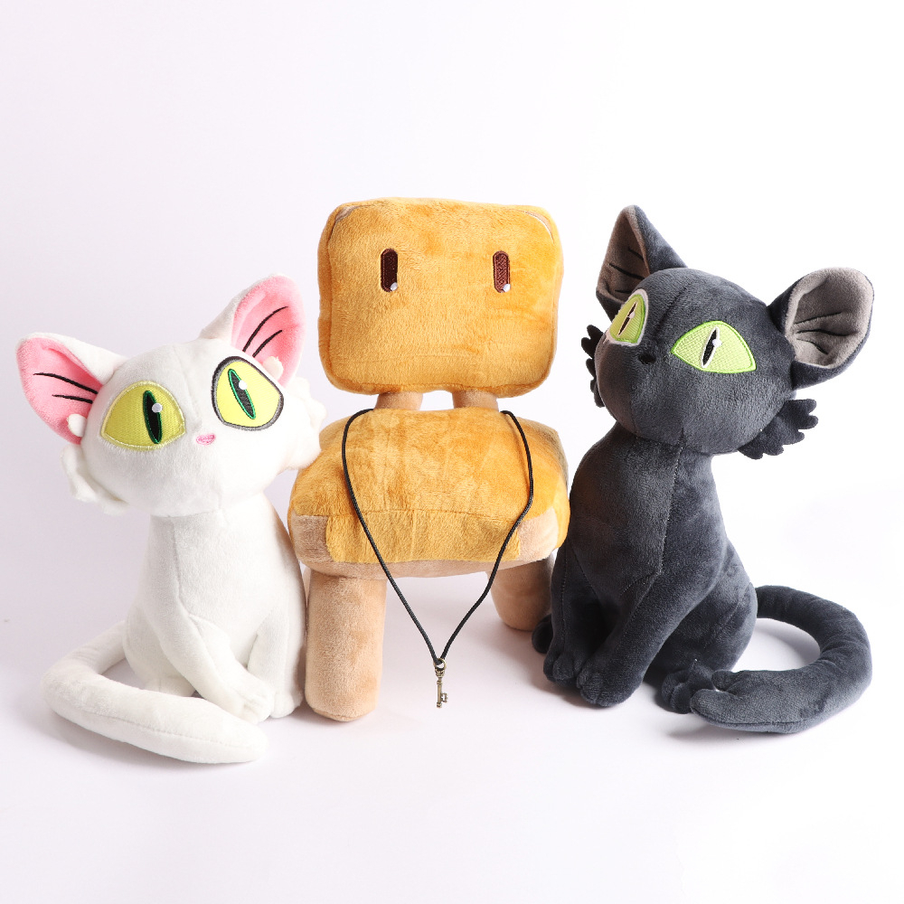 Mèo Bông Suzume No Tojimari 30cm | Búp Bê Thú Nhồi Daijin, Sadaijin | Anime Hoạt Hình Nhật Bản | Quà Tặng Black Cat
