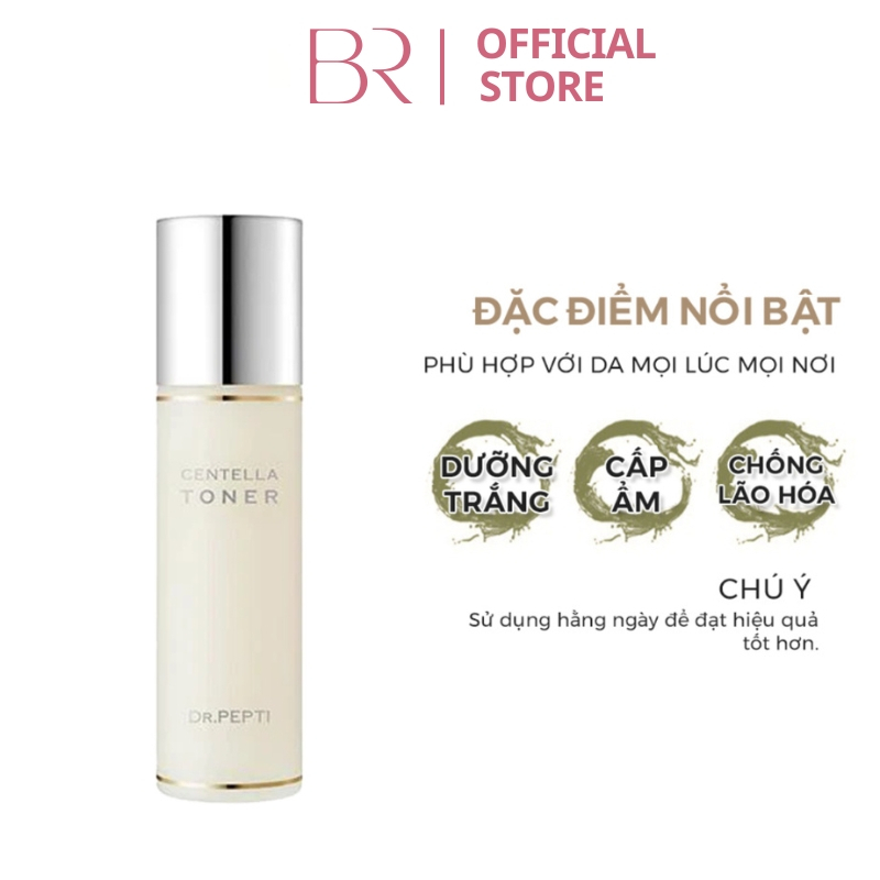 Nước Hoa Hồng Toner Dr.Pepti Centella Giúp Se Khít Lỗ Chân Lông, Dưỡng Da Căng Bóng Hàn Quốc 180ml | BigBuy360 - bigbuy360.vn