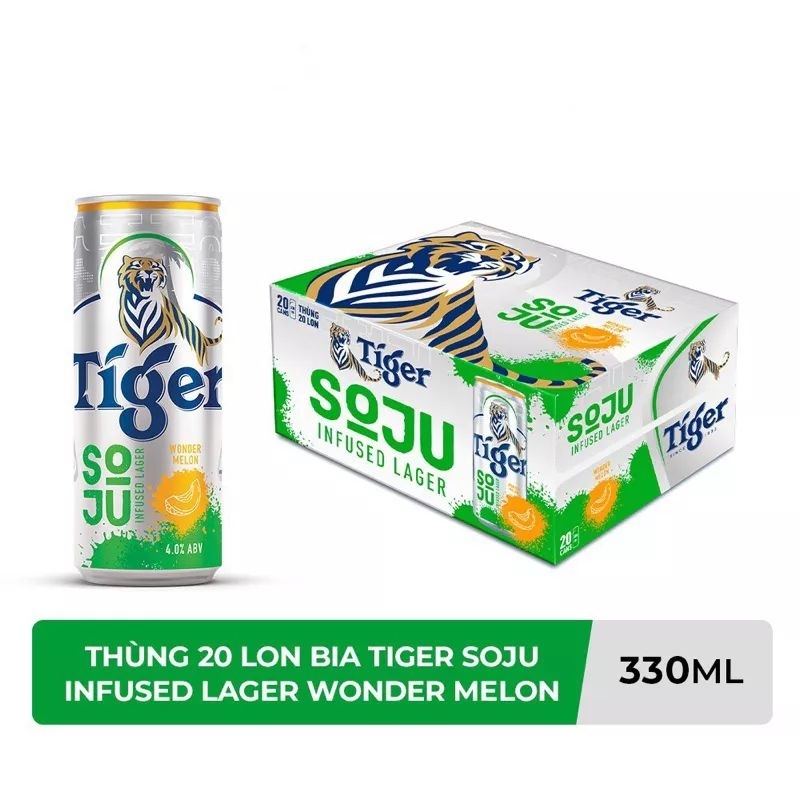 Bia Tiger Soju Infused Lager