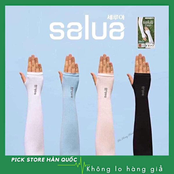 Găng tay chống nắng Salua - Găng tay chống nắng nội địa Hàn Salua Store Korea