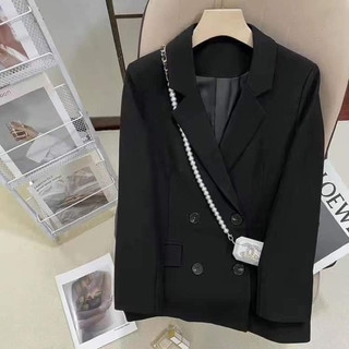 ÁO BLAZER QUẢNG CHÂU ĐỘN VAI 2 LỚP ODER