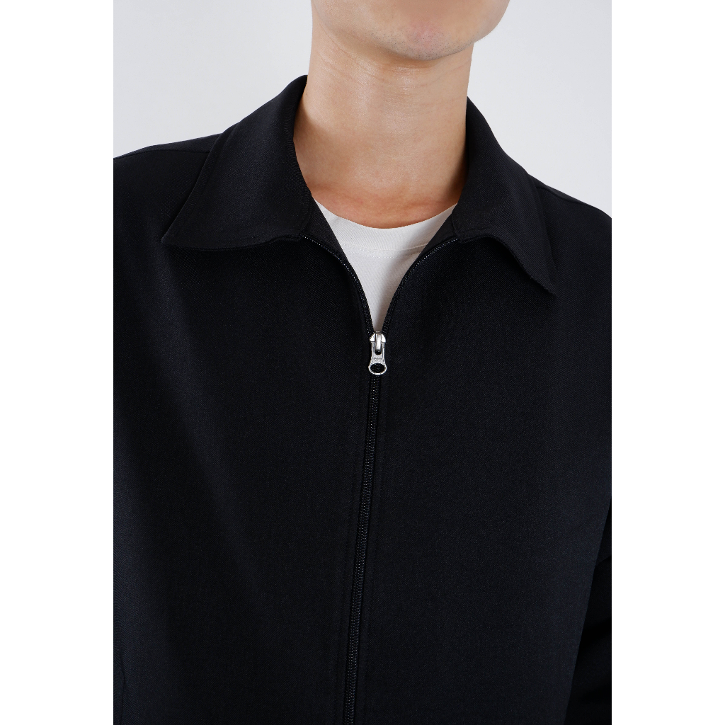 Áo khoác nam cao cấp better NICK màu Đen 2 lớp có túi trong sử dụng thường ngày