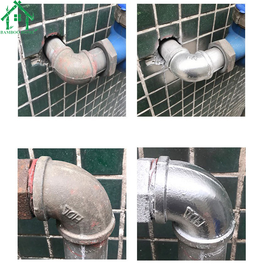 Sơn Bạc Mạ Crom Sơn Xịt Mạ Chrome Sáng Bóng 350ml - Chai Sơn Mạ Siêu Bóng - Bamboohome
