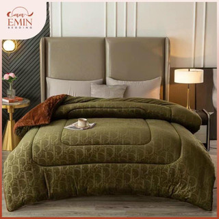 Chăn lông cừu cao cấp dior nhập khẩu, nặng 4kg, siêu ấm, chăn đại hàn, dày dặn, mềm mịn, sang trọng