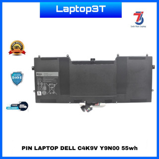 Pin Laptop Dell XPS 12 L221X 9Q33 9333 XPS 13 L321X L322X C4K9V Y9N00 55Wh loại tốt chính hãng bảo hành 6 tháng