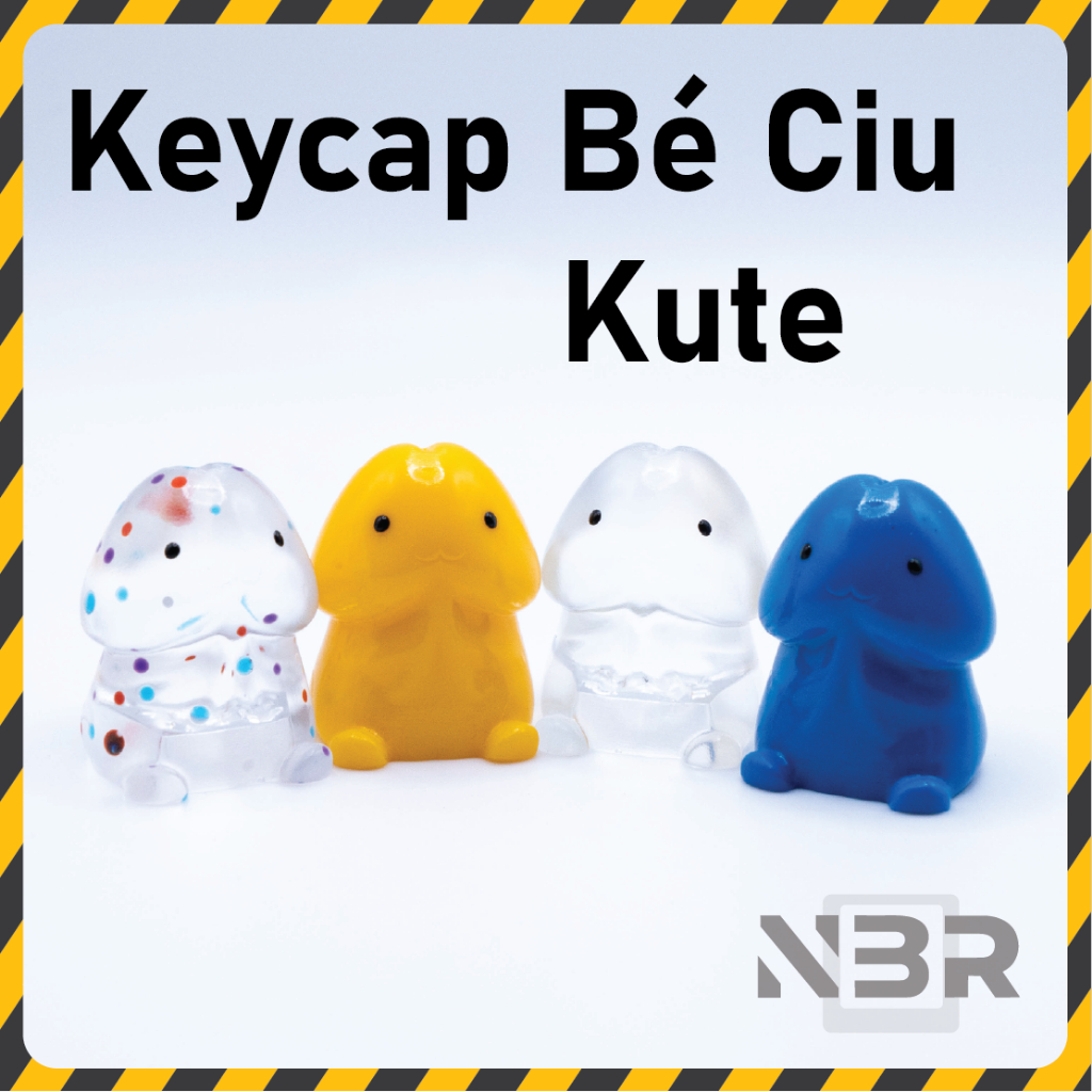 Keycap Bé Ciu Kute Trang trí bàn phím cơ