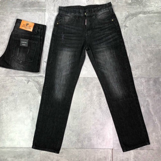 Quần jean nam mẫu mới cao cấp sang trọng phối màu vải dày dặn MS 6373