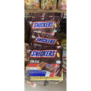 (HSD (2/2026)KẸO SÔ CÔ LA SNICKERS FUNSIZE 240gr -12 thanh 20gr