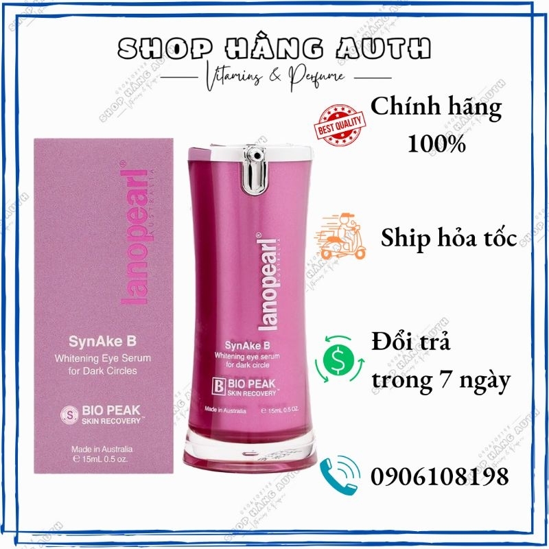 Lanopearl SynAke B 15ml - Serum Chống Thâm Quầng Mắt